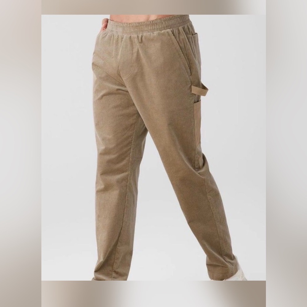 ALO Yoga Beige Corduroy pants